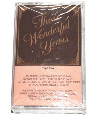 Those Wonderful Years - Tape #2 (Cassette Tape 1990) B3T 21634 NEW SEALED
