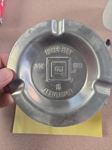 GM Fisher Body 1908 1983 75th Anniversary Ashtray