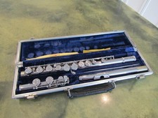Vintage W.T. Armstrong Elkhart Ind 104N5107 Flute Original Case Great Condition