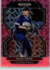 2022 Panini Prizm Draft Picks NEON PINK VELOCITY PRIZMS Baseball Cards Pick List