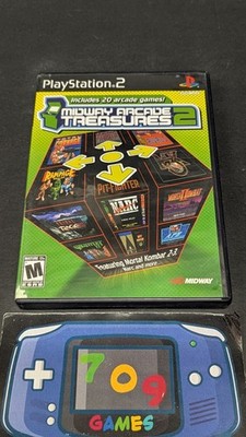Midway Arcade Treasures 2 (Sony PlayStation 2, 2004) PS2
