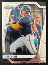 2025 Panini Prizm Blake Burke #189 Milwaukee Brewers