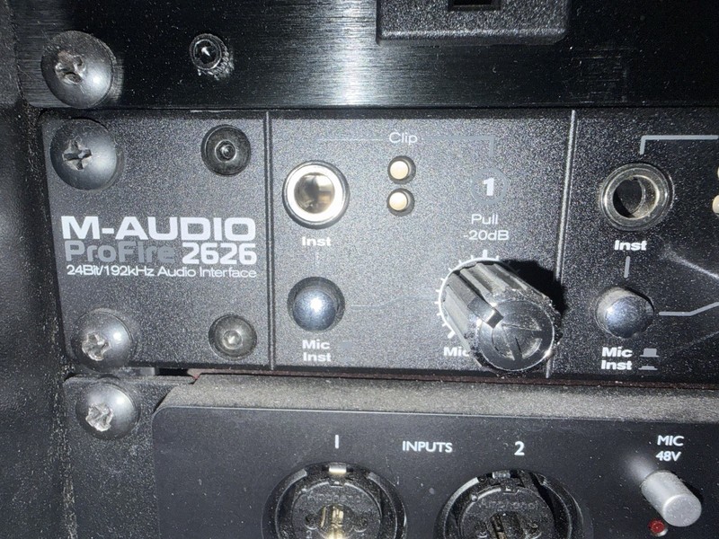 M-Audio ProFire 2626 Digital Recording Interface for Audio and Midi