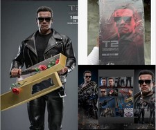 In Stock Hot Toys MMS795 1/6 Terminator 2: Judgment Day T-800 2.0 Action Figures