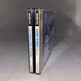 [With Obi and Postcard] Sonic Wings Special Sega Saturn