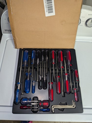 #ad Husky Screwdriver Set 25 Pc Brand New $35.99