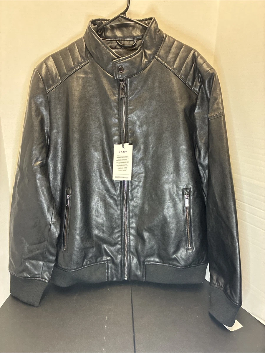 DKNY Leather Jacket products for sale | eBay