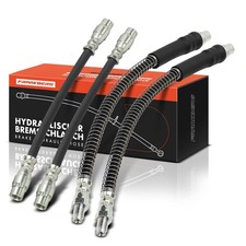 4x Bremsschlauch Bremsschläuche Vorne Hinten für Peugeot 206 CC SW 2D 2A E168090