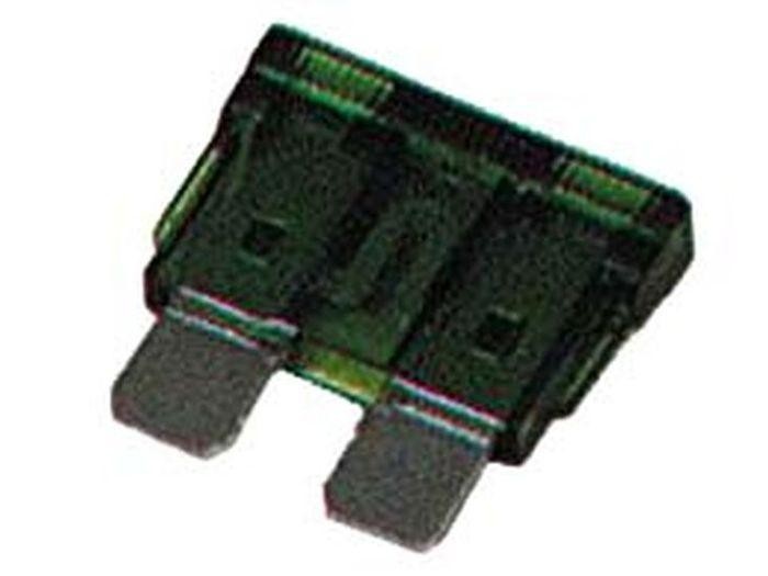 Lot de 50 fusibles enfichables 30A miniatures pour boîtier électrique auto et moto