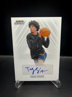 2026 Panini National VIP NSCC Tyran Stokes Instant Access Auto 