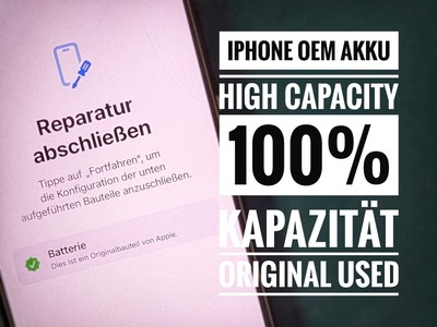 iPhone OEM Akku ORIGINAL USED High Capacity 100% Kapazität DIAGNOSABLE 12-15PM