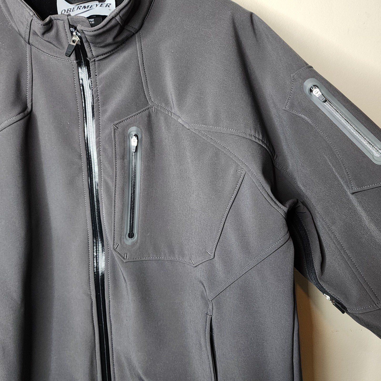 Obermeyer Element Jacket Softshell Mens Large Ath… - image 3