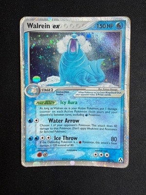 Pokemon Walrein EX 89/92 Ex Legend Maker Ultra Rare Holo ENG Nintendo Karten