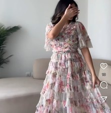 BHLDN Needle & Thread Ankle Dress Gown size US 6 $590