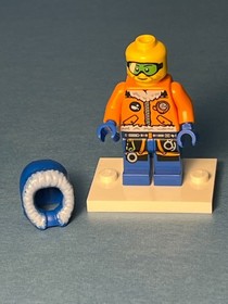 LEGO City Arctic Minifig cty0493 - Male Arctic Explorer - No Scratches/Cracks