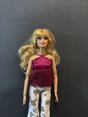 Barbie Doll Blonde Model Rooted Eyelashes No Box