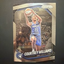 2025 Panini WNBA Prizm #69 Courtney Williams Silver Lynx