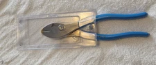 ( 1 ) Channel lock 338 8" Long Diagonal Cutting Angle Head Bent Nose Pliers