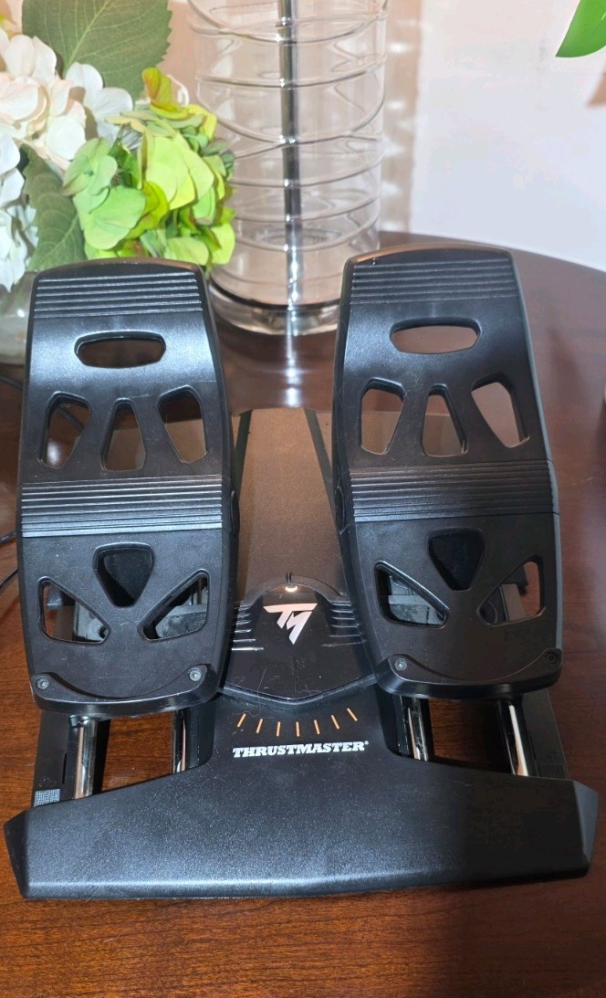 Thrustmaster TFRP T.Flight Rudder Pedals Flight Sim Black | eBay
