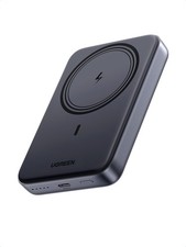 UGREEN Magnetic Power Bank,10,000mAh Wireless Portable Charger, PD 20W Black