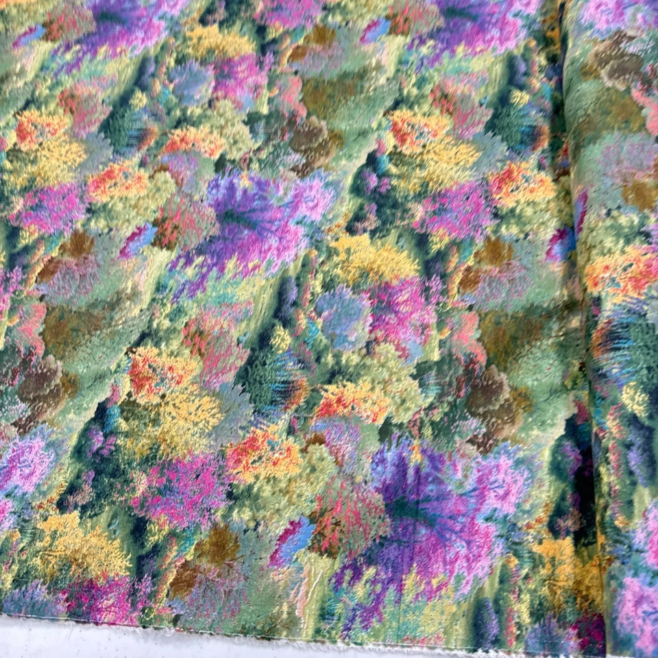 david textil fabric purple trees thomas kinkade quilting cotton 43x290 8 yr - Image 3 of 4