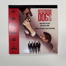 Reservoir Dogs Widescreen Laserdisc LD 1993 Quentin Tarantino