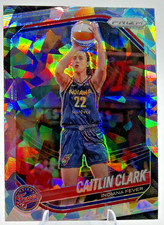 CAITLIN CLARK - 2025 WNBA Prizm Cracked Ice #22 Indiana Fever GC0940
