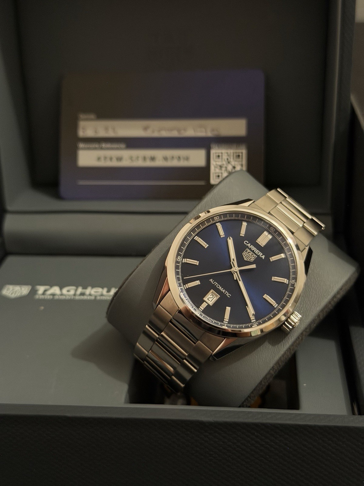 Tag Heuer Carrara Men’s Blue WBN2112.BA0639