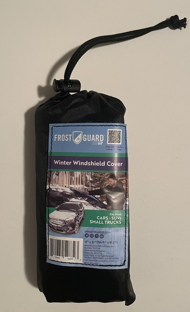 FROST GUARD GO Winter Windshield Cover Fits Cars Most Small Trucks SUVs 61 x 32 FROST GUARD GO Winter Windshield Cover Fits Cars Most Small Trucks SUVs 61 x 32