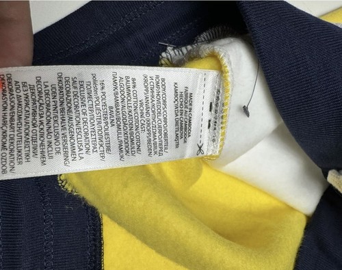 Polo Ralph Lauren Sweat Shorts Small (8) Boy Color block Fleece Drawstring NEW - Picture 4 of 4