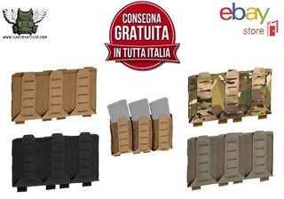 Bfg Genuine Original Tasca Stackable Ten-Speed M4 Three Mag Pouch Blue Force Gea