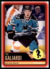 2012-13 O-PEE-CHEE OPC RED T.J. GALIARDI SAN JOSE SHARKS #330
