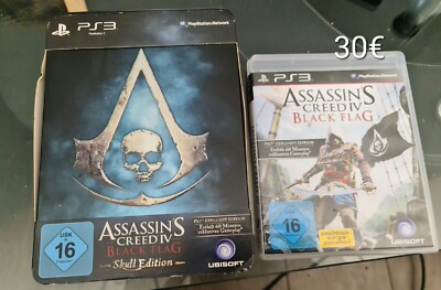 PS3 Spiel Black Flag Skull Edition