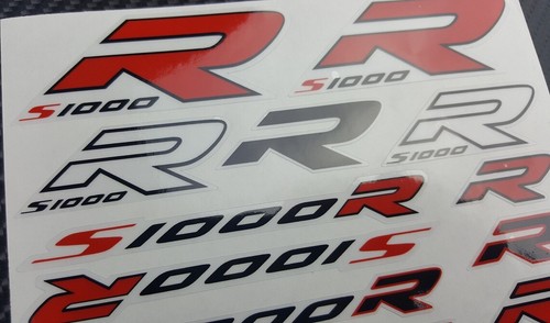 bmw s1000R hp4 motorrad motorcycle decal set sheet 36 quality stickers s1000 R - Picture 7 of 8