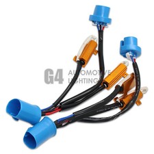 New Hb5 9007 Hid Led Resistor Kit Relay Harness Anti Flicker Error Free Decoder