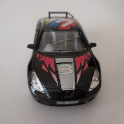 N9285 voiture sport miniature métal noir Toyota Celica KT