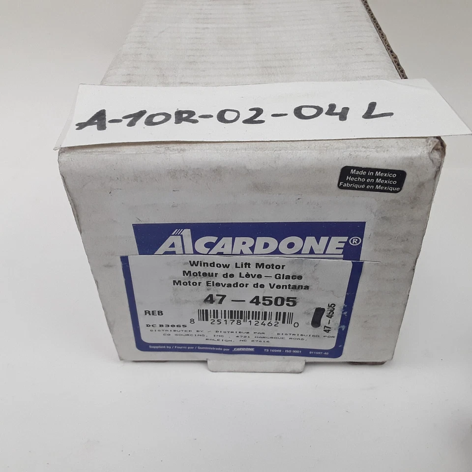 Motor de ventana eléctrica Cardone 47-4505 Reman para Hyundai Accent 96-05 Dodge Verna 05 Foto 4 de 4