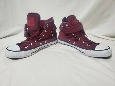 converse strap shoes