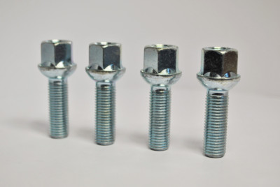 VW PASSAT WHEEL Nuts Bolts 17mm M14 x 1.5 27mm Thread Radius OE Stud x
