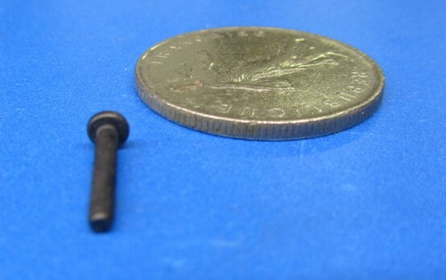 18-8 Black Oxide Pan Head Phillips Machine Screw 2-56 x 1/2", 300 pcs - Picture 2 of 10
