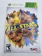WWE All-Stars Xbox 360 Original Replacement Manual Only