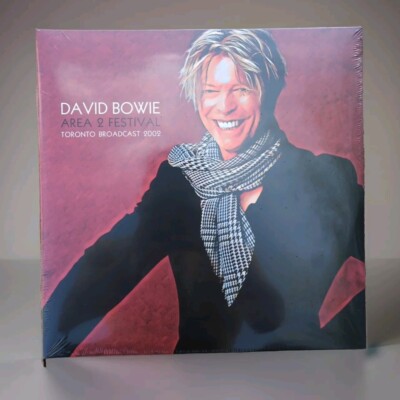 David Bowie Area 2 Festival Toronto Broadcast 2002 Double LP Vinyl Record 