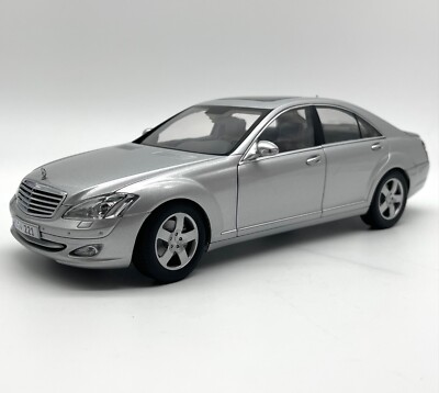 Autoart Mercedes Benz S Klasse W221 Limousine silber extrem selten, 1:18, RV20