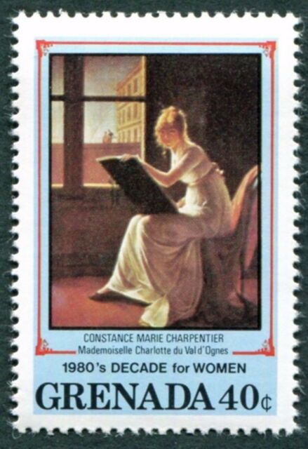 GRENADA 1981 40c SG1140 mint MNH FG Decade for Women Paintings Charpentier #W37
