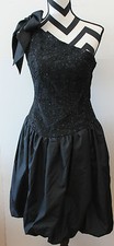 Juniors CACHET by Bari Protas Black Bling Formal Dress Sz 11/12 L#1207