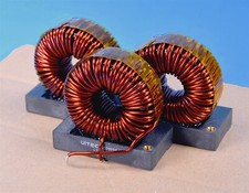 3 Toroid 550uH High-Current Audio Battery or Crossover Inductors High Q 55PR9549
