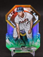 2022 Topps Update Baseball Diamond Greats Die-Cuts DGDC-62 Eddie Mathews