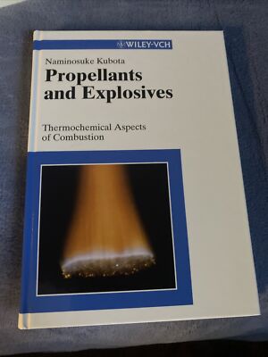 Propellants And Explosives Thermochemical Aspects Of Combustion