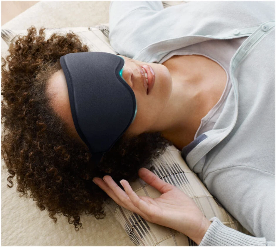Professional Sleep Mask 3D Blindfold Eye Masks Cover 3D Memory Foam Soft Padded - image 2 of 4