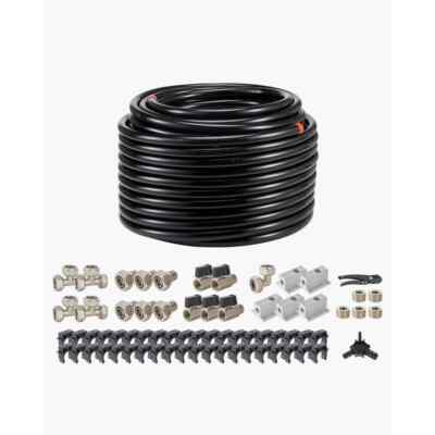 Air Compressor Line Kit,200 FT. x 3/4 in.,HDPE-Aluminum Compressed Air Piping Sy